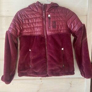 Justice Kids Burgundy Jacket